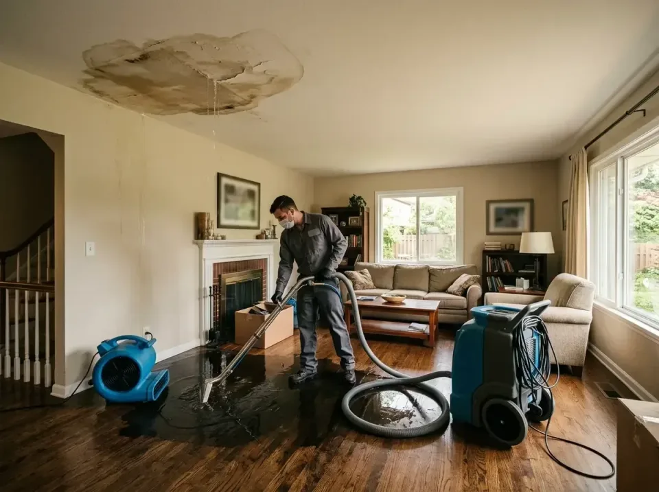 attic-pipe-burst-ceiling-drip-008 — frequently asked questions, Water Damage Restoration & Carpet Care in Redwood, OR